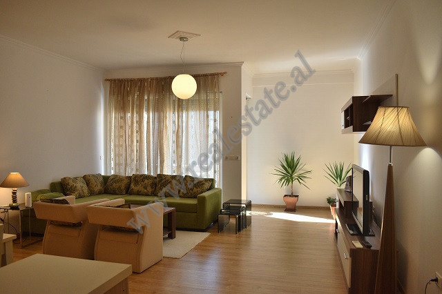 Modern apartment for rent in Bogdaneve Street in Tirana.

It is situated on the 5-th floor in a ne